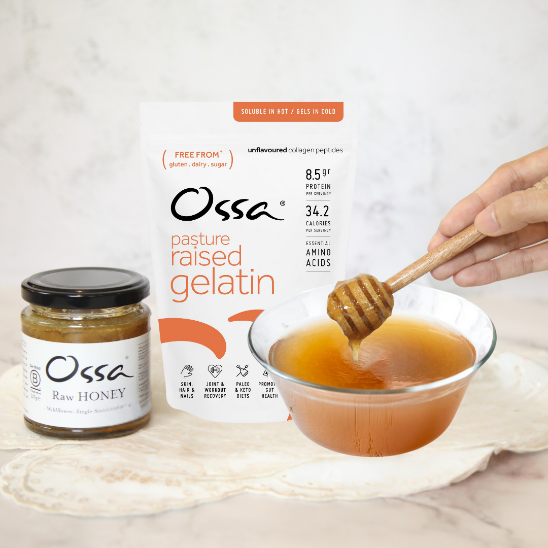 Homemade Gelatine Mask for Cracked Heels